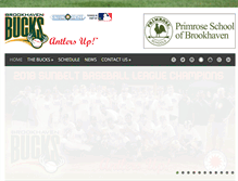 Tablet Screenshot of brookhavenbucks.com